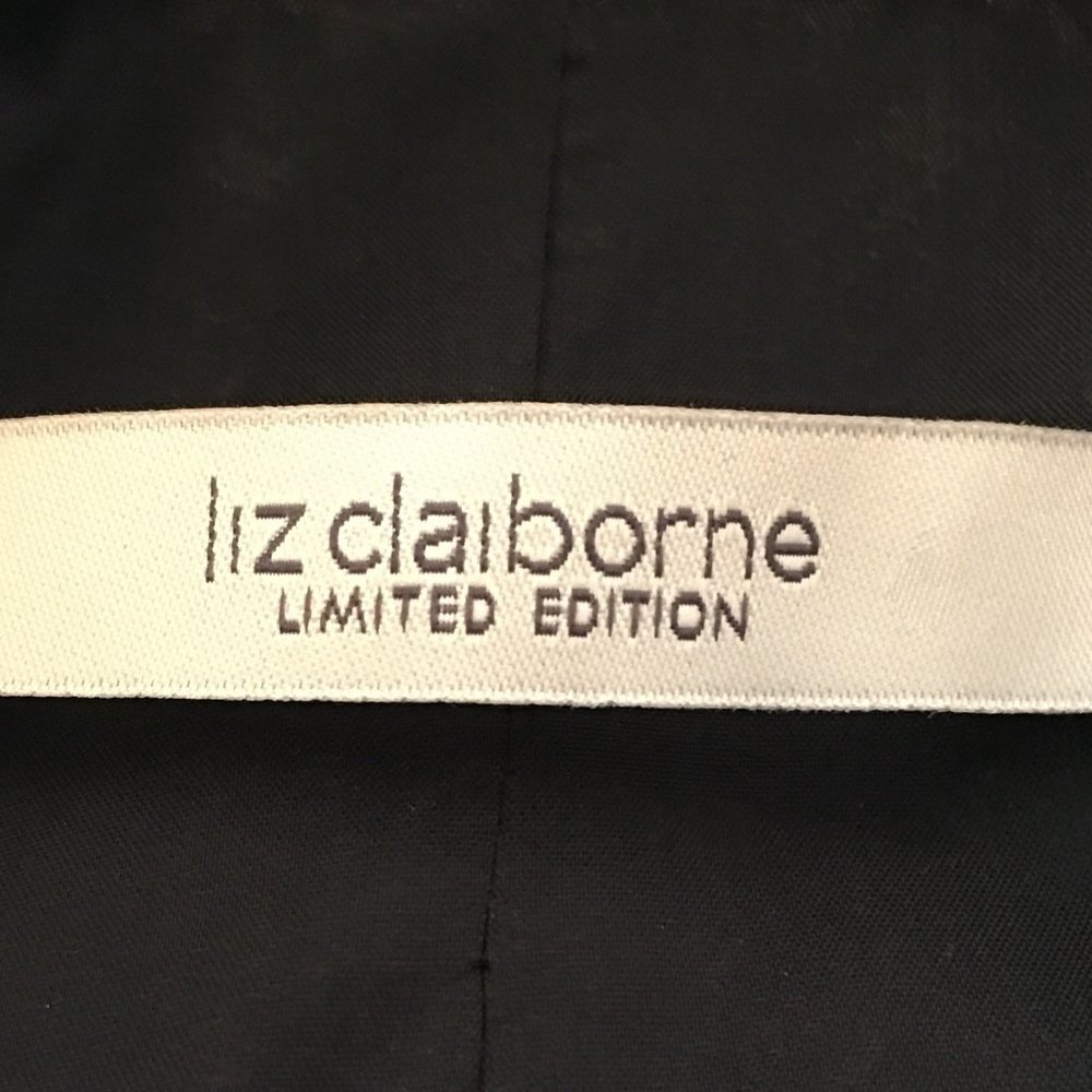 LIZ CLAIBORNE LIMITED EDITION Black Jacket NWT!! - Picture 11 of 14